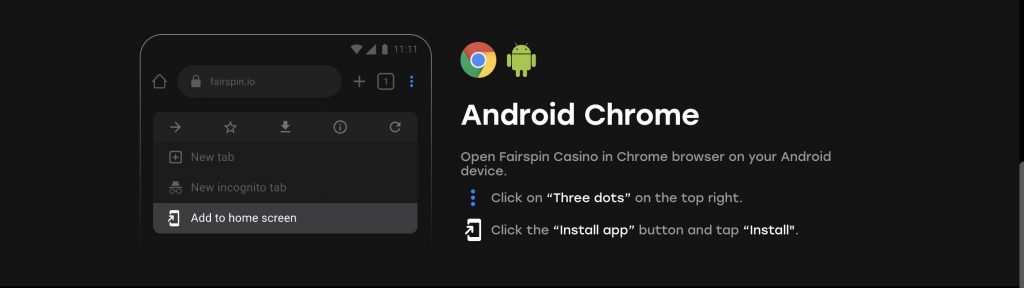 fairspin android