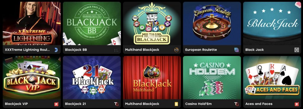 fairspin table games