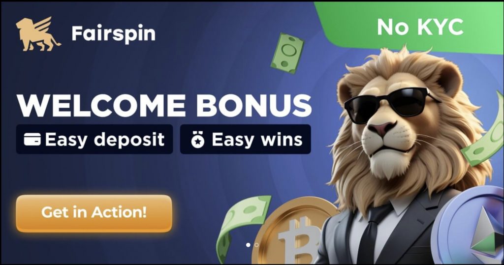 fairspin welcome bonus