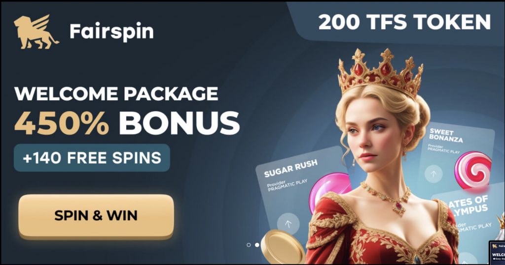 fairspin welcome bonus
